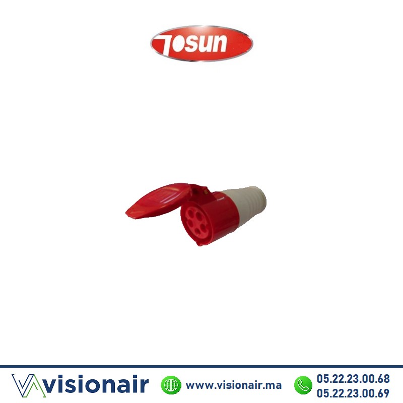 [TSN225] Prise industrielle Tosun 3P+N+T mobile 32A TSN225