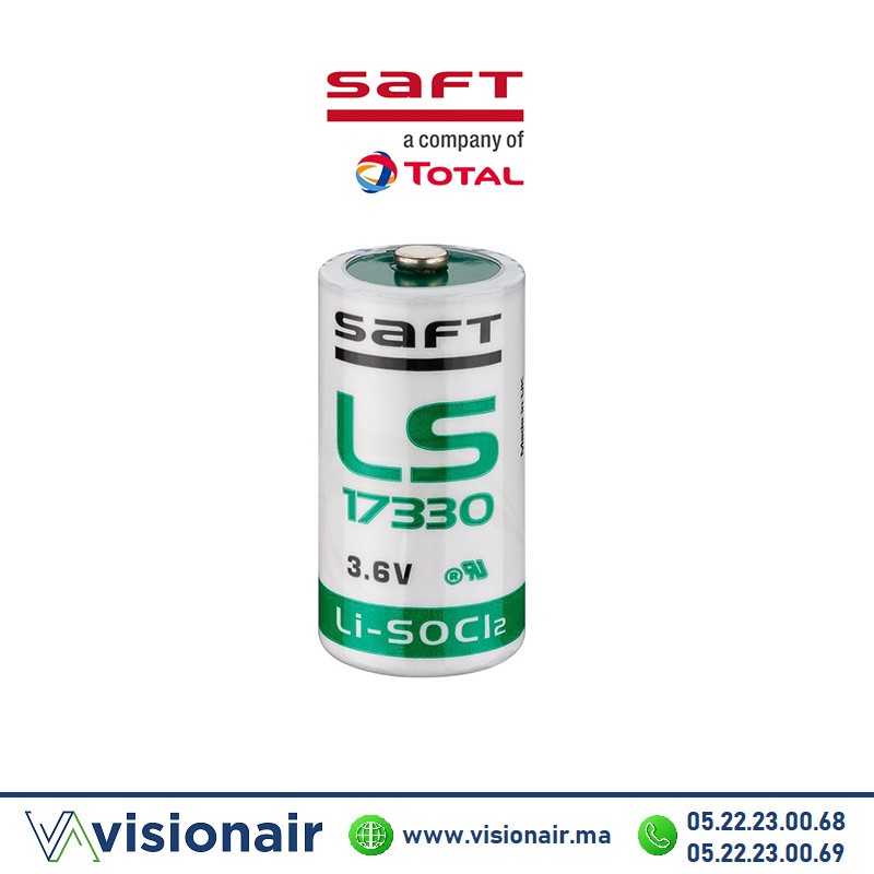 [SAFTLS17330] Pile lithium 3,6V SAFT LS17330 2/3 A 2,1Ah