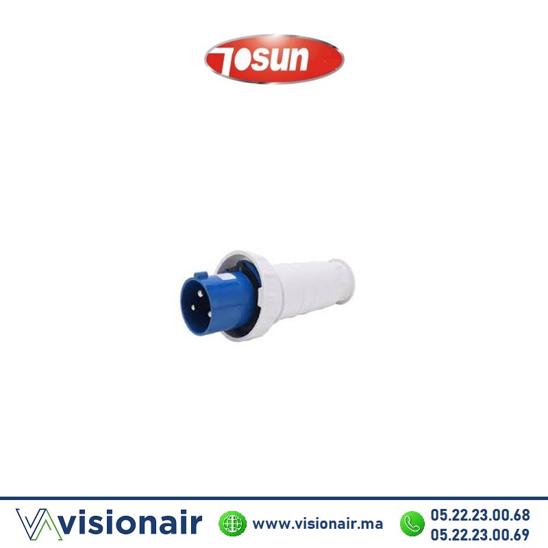 [TS033] Prise industrielle Tosun monophasé 63A TS033