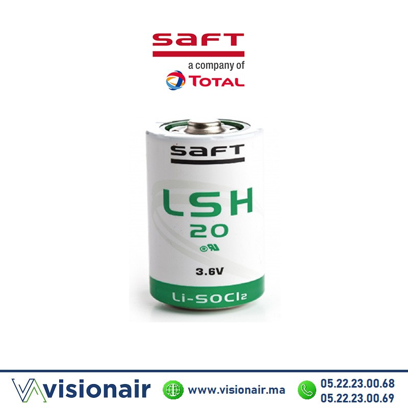 [SAFTLSH20] Pile lithium 3,6V SAFT LSH20 D 13Ah