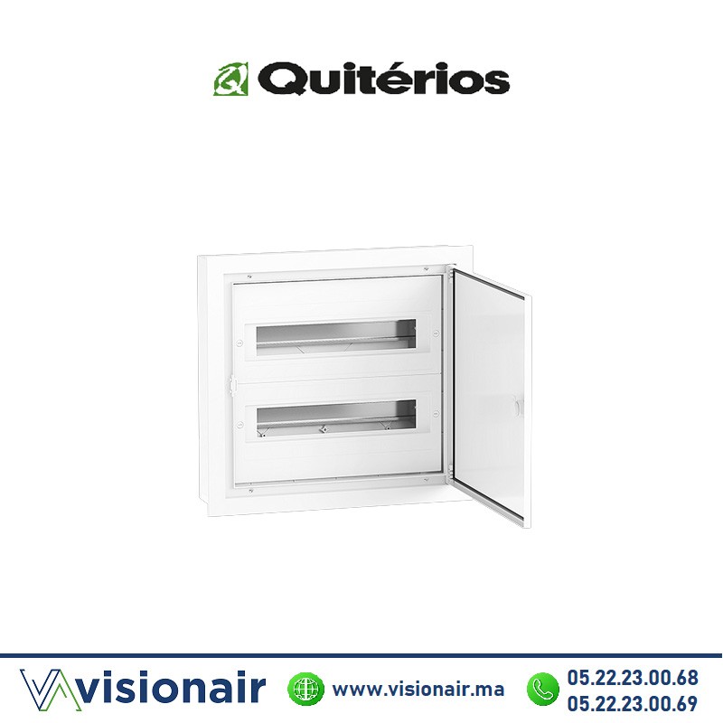 [32818] Coffret encastré Quitérios (2x16) 32M P90 32818