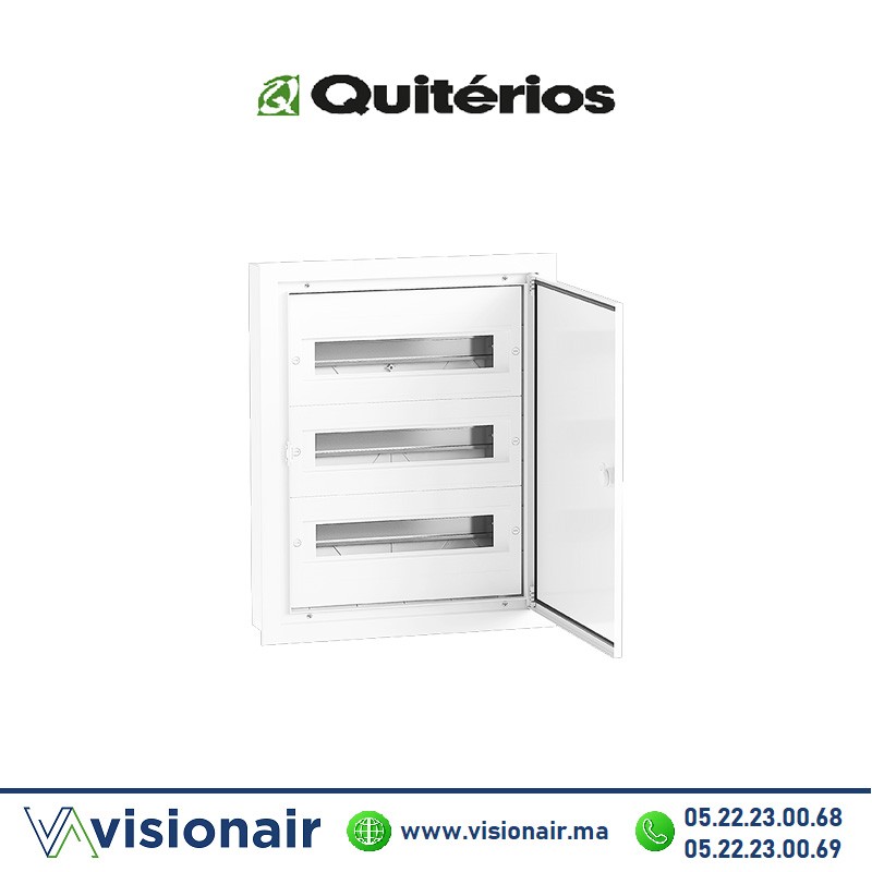 [32826] Coffret encastré Quitérios (2x16+1x15) 47M P90 32826