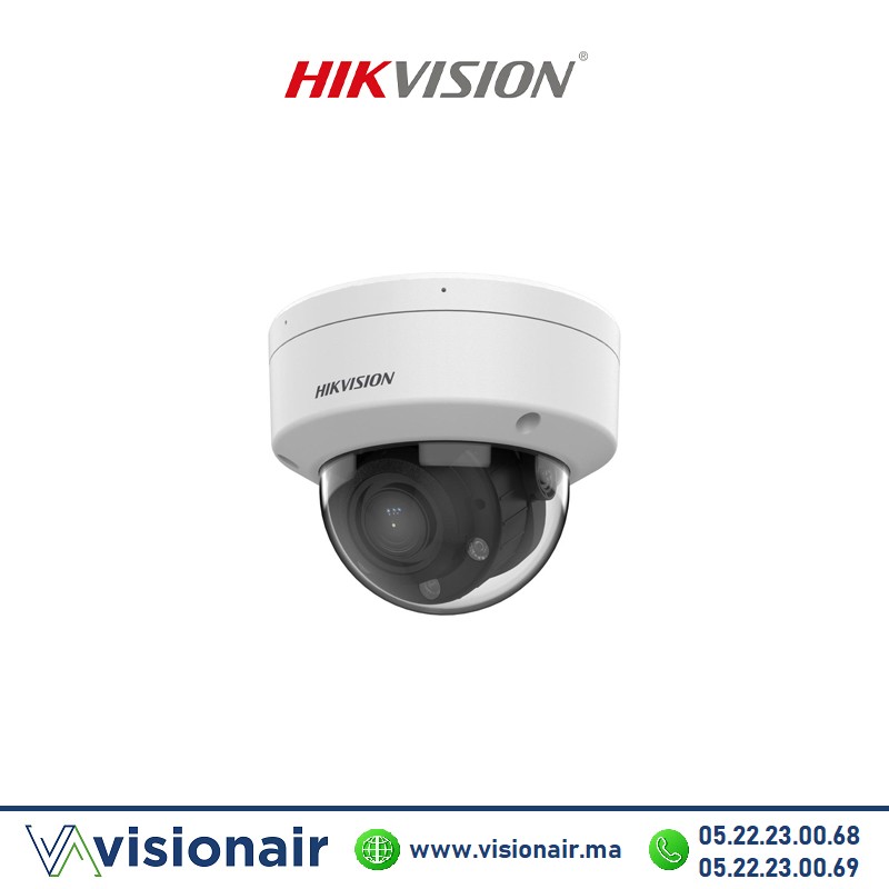 [DS-2CD1763G2-LIZU] Caméra IP HIKVISION Dôme 6MP Varifocal Smart Hybrid light DS-2CD1763G2-LIZU
