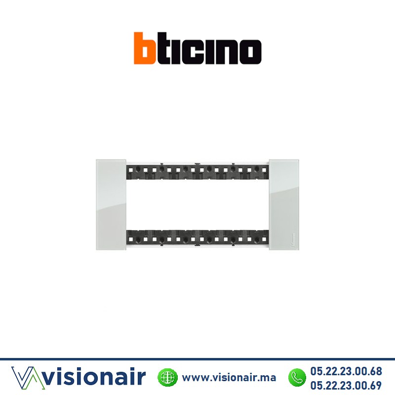 [BTKA4806DA] Plaque BTICINO Living Now 6 modules Ciel BTKA4806DA