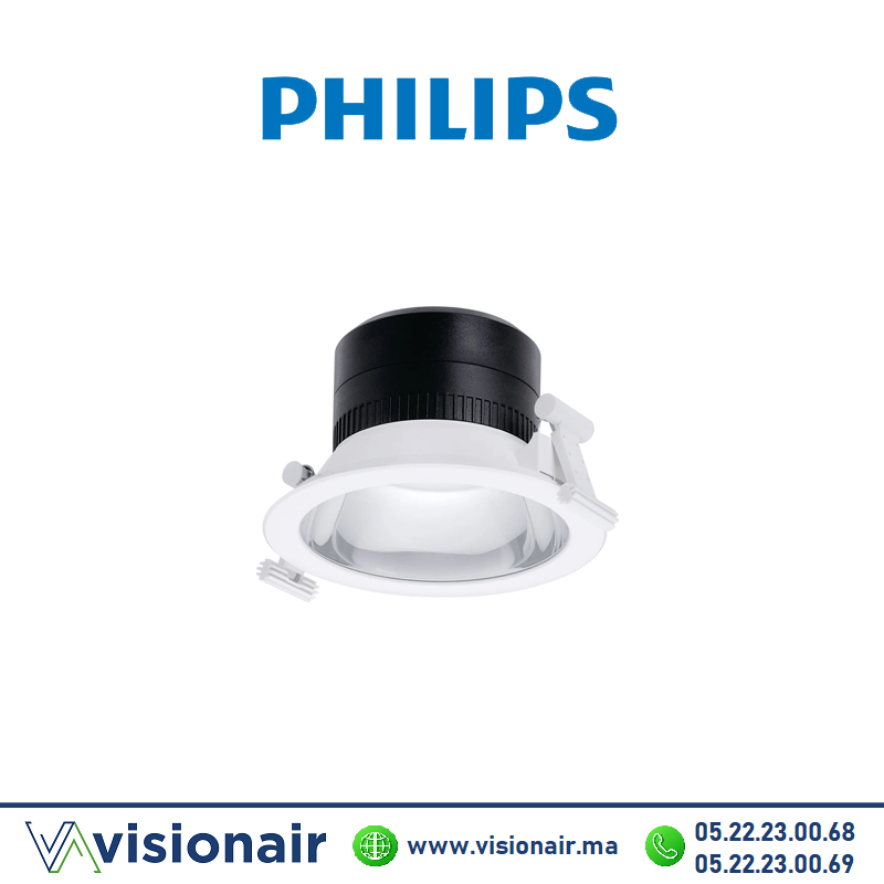 [PHILDN391B10W4K] Panel LED PHILIPS Rond encastré 9,8W 4000°K DN391B