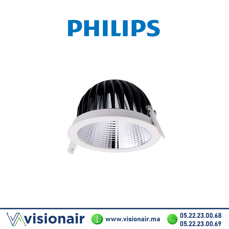[PHILDN591B20W4K] Panel LED PHILIPS Rond encastré 19,3W 4000°K  DN591B