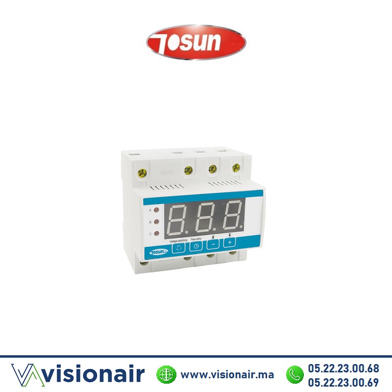 [TDP-3-40A] Relais surtensions min max TSN 3P+N 40A