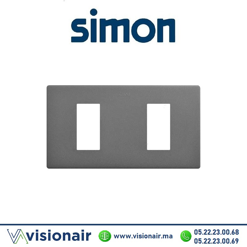 [27101620-096] Cadre Simon 270 Minima 2 modules Titane 27101620-096