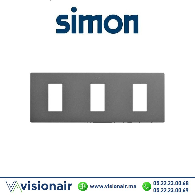 [27101630-096] Cadre Simon 270 Minima 3 modules Titane 27101630-096