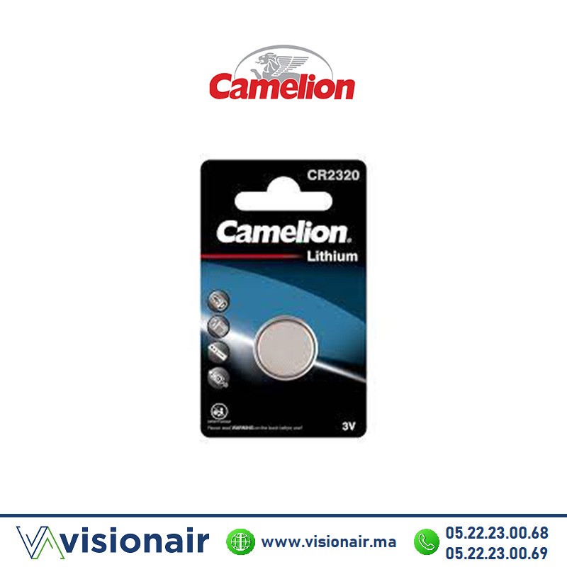 [CAMELIONCR2320] Pile bouton CAMELION CR2320 3V lithium