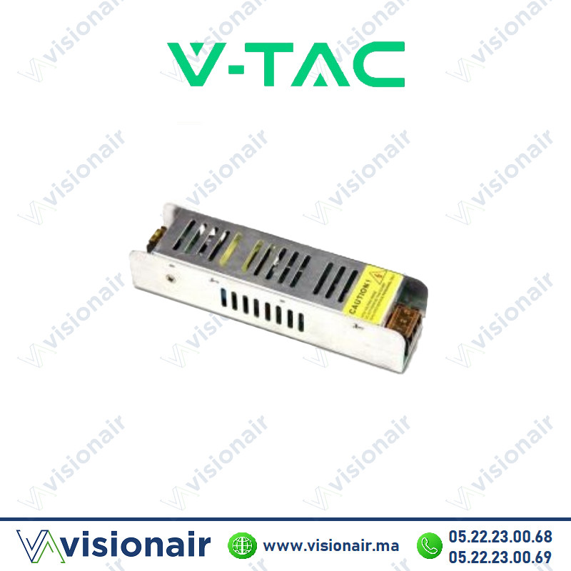 [VT-20026-SKU3228] Transformateur Slim V-TAC 12V 25W 2,1A IP20 SKU3228