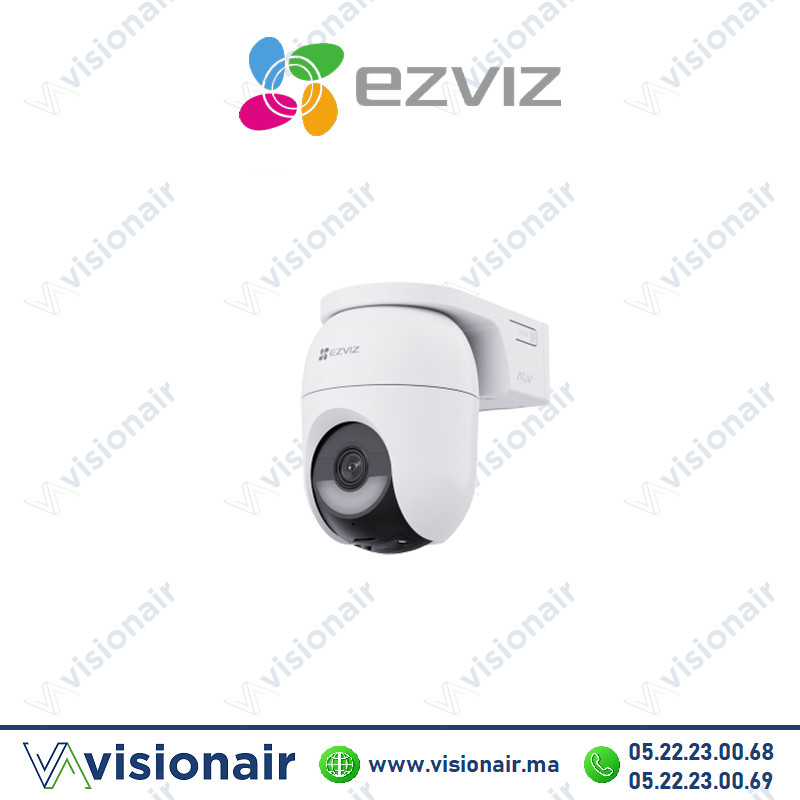 [CS-CB8C] Caméra WI-FI extérieure Ezviz 360° avec batterie 4MP CS-CB8C