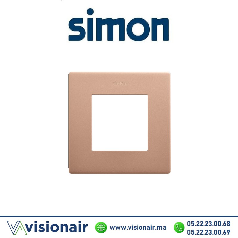 [27000610-091] Cadre Simon 270 1 module Icon rose cold 27000610-091