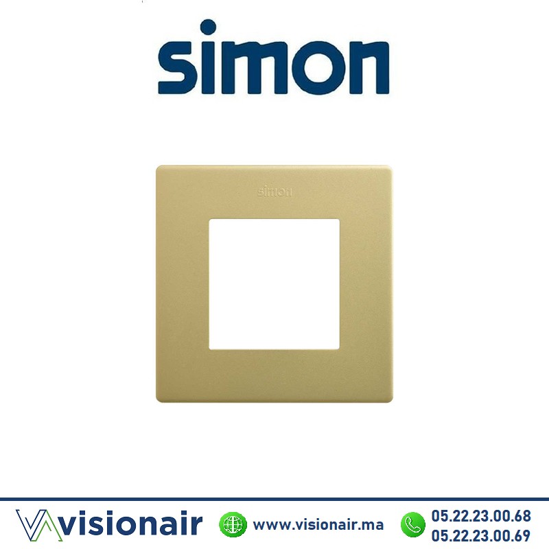 [27000610-097] Cadre Simon 270 1 module Icon Laiton 27000610-097