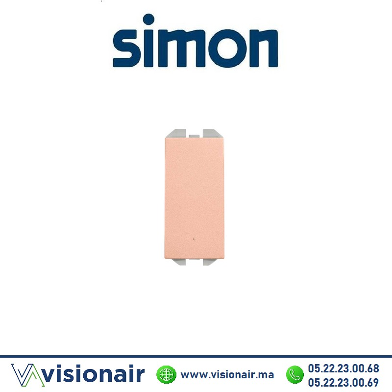 [20001101-091] Interrupteur Simon270 unipolaire Rose cold 20001101-091
