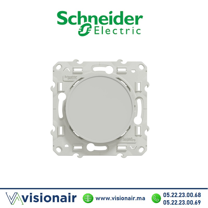 [S520666] Obturateur Schneider Odace blanc S520666