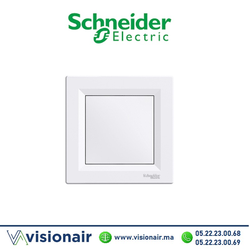 [EPH5600121] Obturateur Schneider Asfora blanc EPH5600121