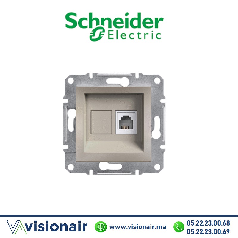 [EPH4100169] Prise RJ11 Schneider Asfora bronze EPH4100169