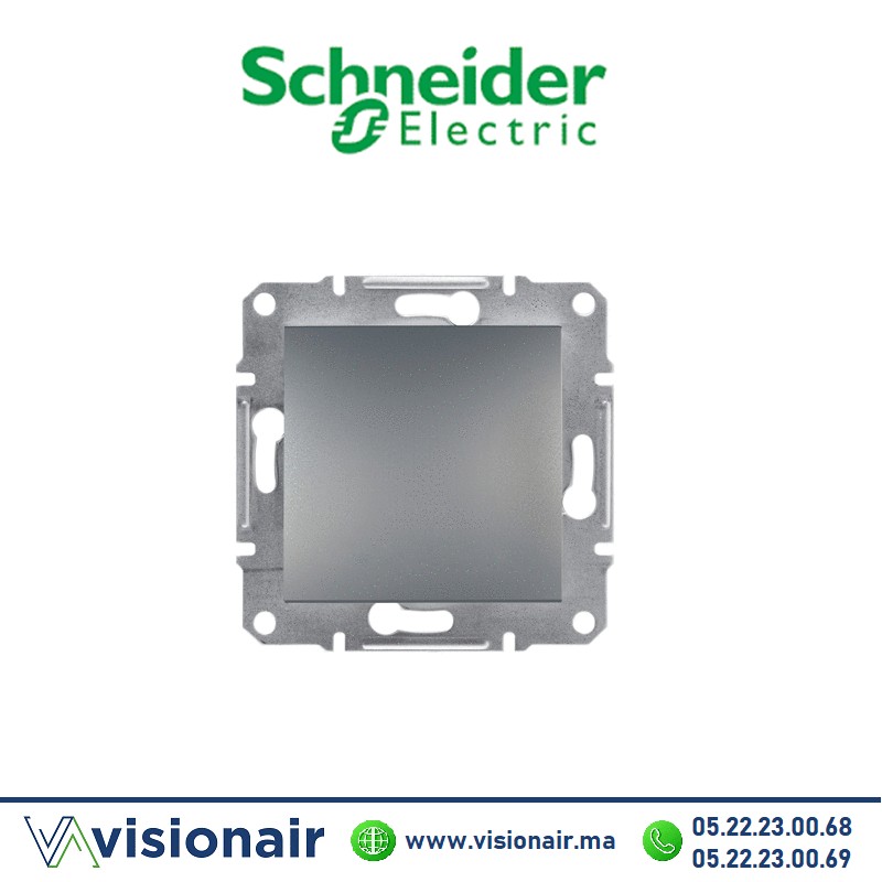 [EPH5600162] Obturateur Schneider Asfora Acier EPH5600162