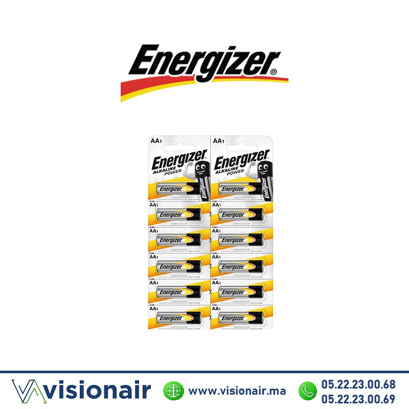 [EALKALINEPAA1] Pile ENERGIZER ALKALINE POWER AA1 LR06 1,5V alcaline