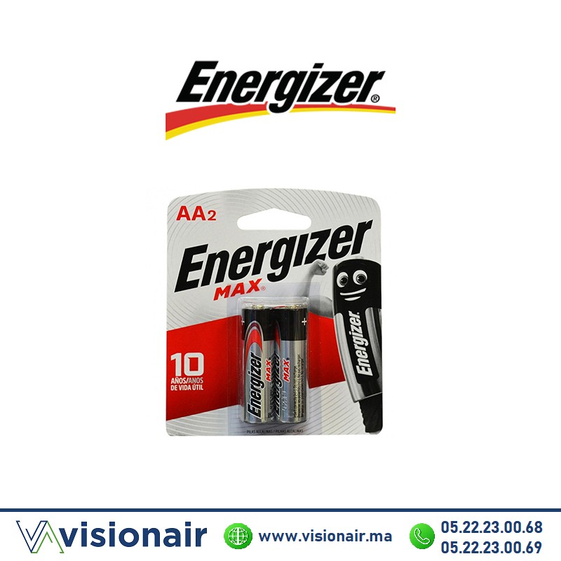 [EMAXAA2] Pile Energizer Max AA2 LR06 1,5V alcaline