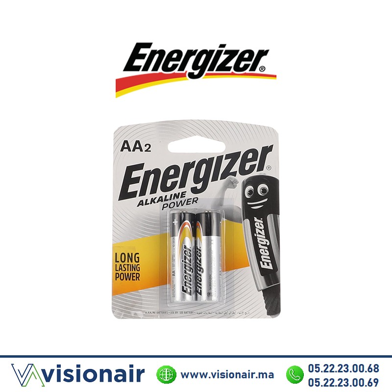 [EALKALINEPAA2] Pile Energizer power AA2 LR06 1,5V alcaline