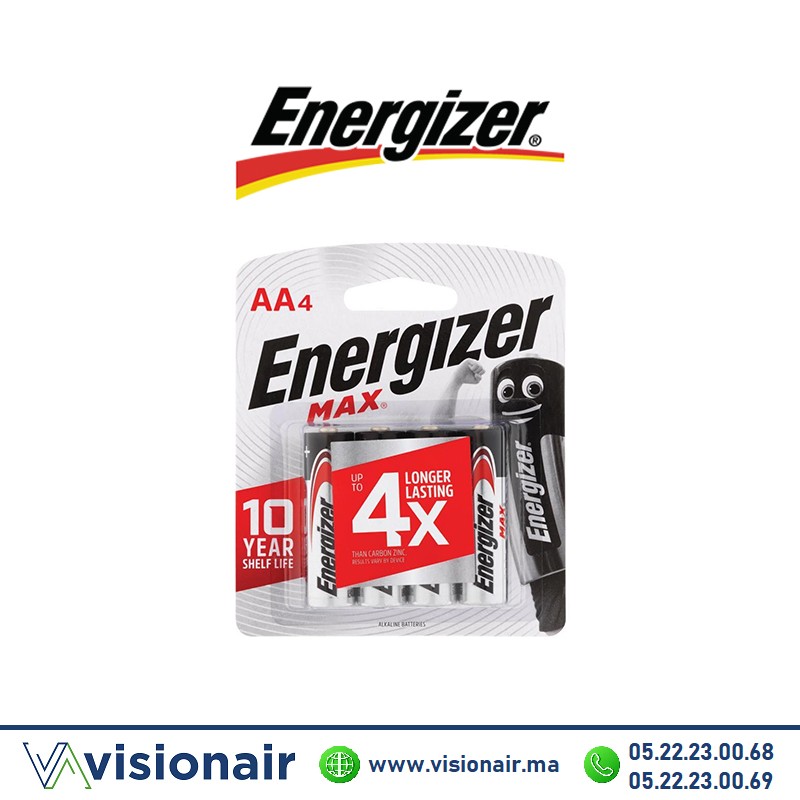 [EMAXAA4] Pile Energizer Max AA4 LR06 1,5V alcaline