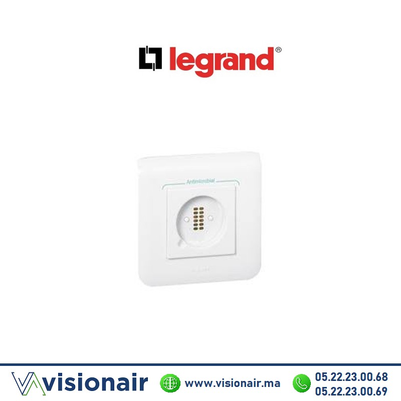 [078247] Prise à connexion magnétique Legrand Mosaic pour manipulateurs multi fonctions 078247