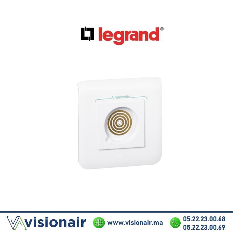 [078246] Prise pour manipulateurs LEGRAND Mosaic IP40 pour manipulateur appel seul 078246