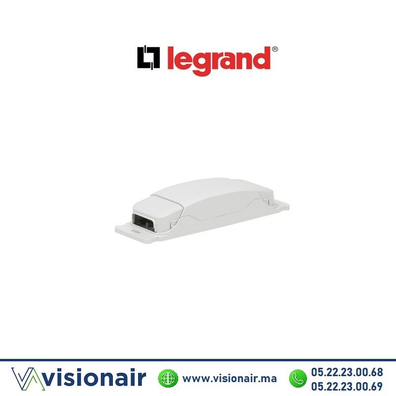 [078377] Module de télécommande Legrand Mosaic pour applique tête de lit pour 4 sorties d'éclairage 078377