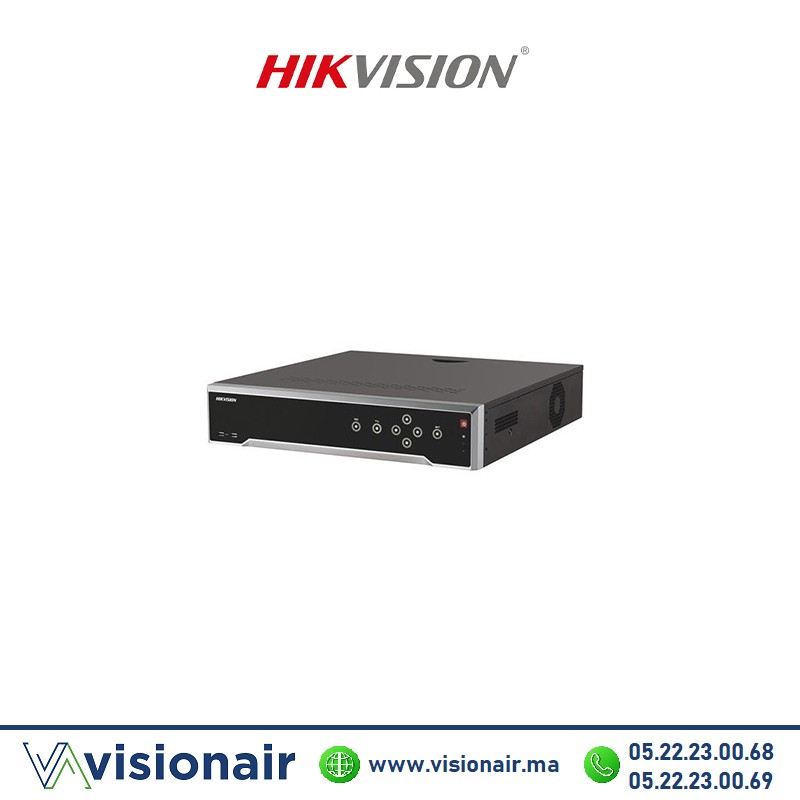[DS-8664NI-I8] NVR Hikvision 4K 64CH 8HDD AcuSense Ultra DS-8664NI-I8