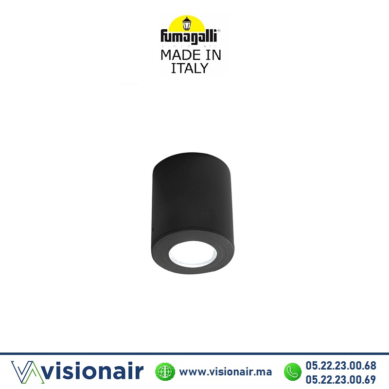 [FUMAFRANCA90N] Plafonnier encastré Fumagalli Franca 90 Noir IP55