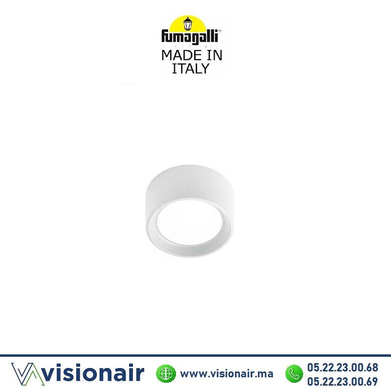 [FUMALIVIA160B] Plafonnier Fumagalli Livia 160 blanc IP55
