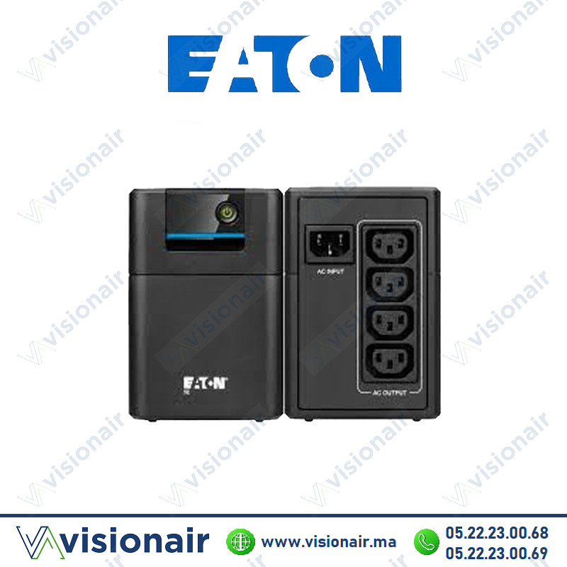 [5E650I] Onduleur Eaton 5E 650VA 360W IEC 5E650I