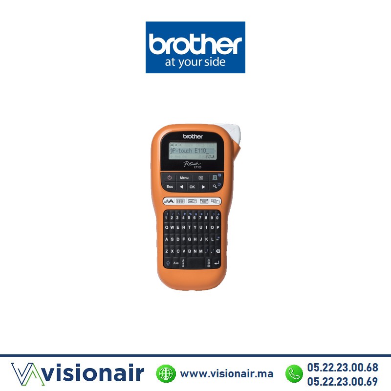 [BRTH-PT-E110] Etiqueteuse électricien portable Brother PT-E-110