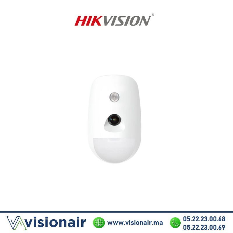 [DS-PDPC12PF-EG2-WB] Détecteur PIR avec caméra sans fil 12m Hikvision DS-PDPC12PF-EG2-WB