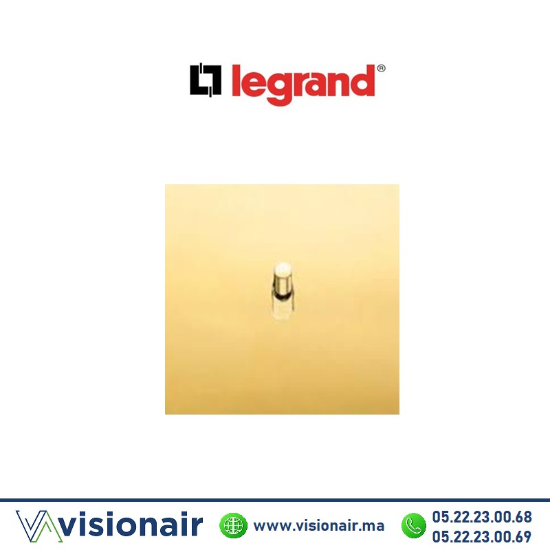 [LEG67707] Legrand art d'Arnould va-et-vient lumineux Or miroir 67707