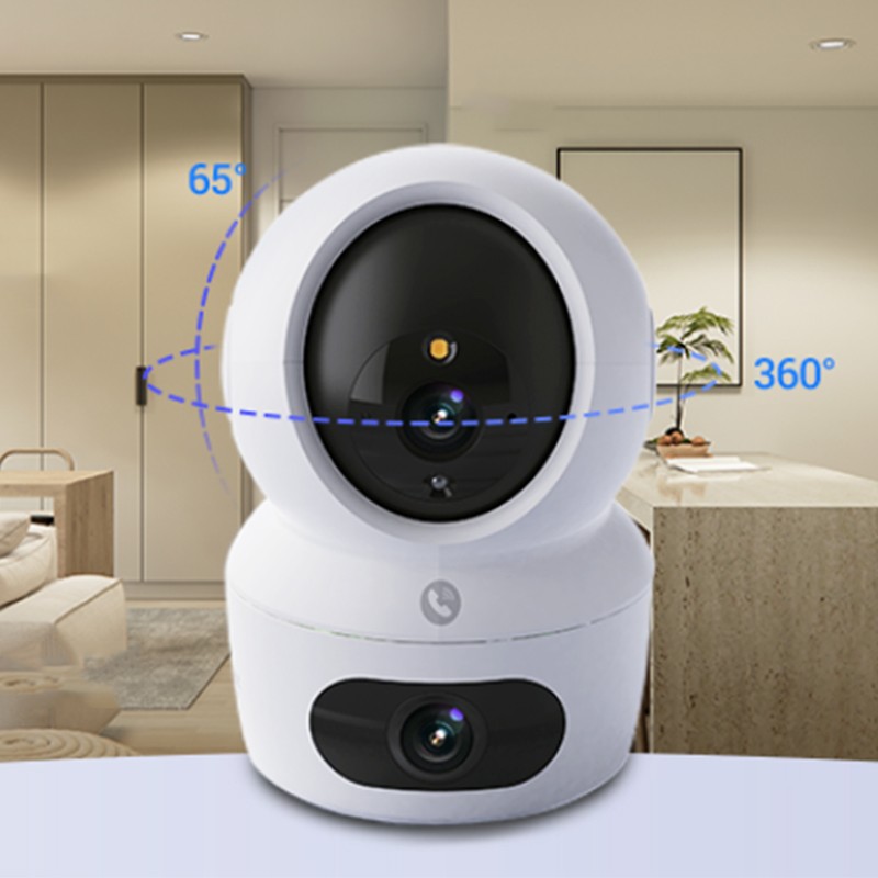 Caméra intérieure WI-FI dual motorisée 4MP+4MP CS-H7c-R100-8G44WF