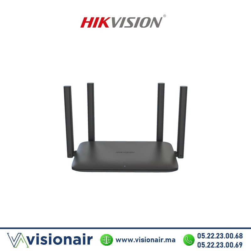 [DS-3WR15X] Routeur sans fil Hikvision Wifi6 AX1500 dual band DS-3WR15X