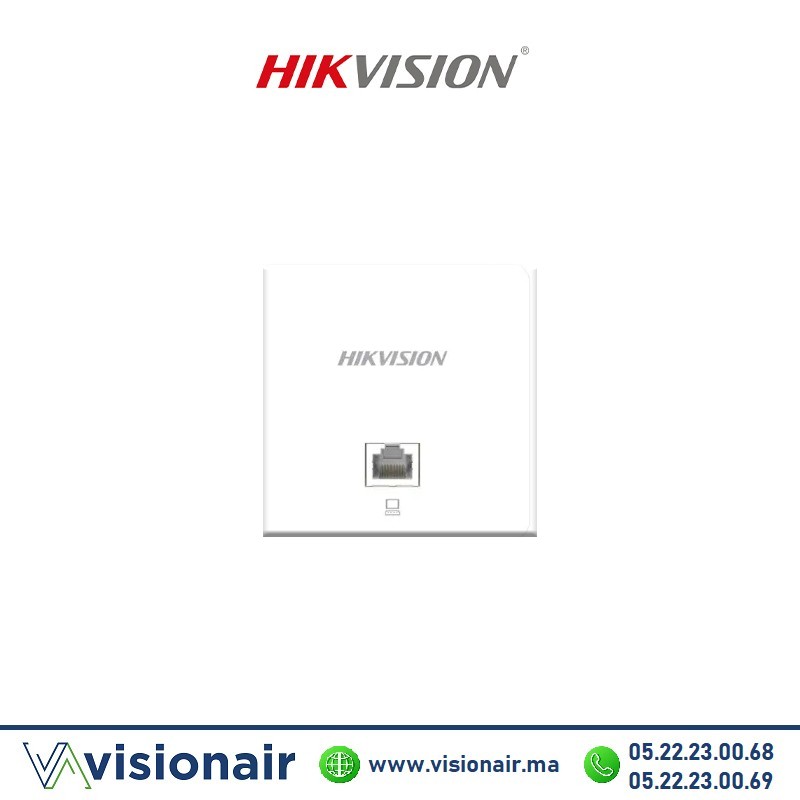 [DS-3WAP521-SI] Point d'accès intérieur Hikvision mural Wifi 5 AC1200 DS-3WAP521-SI