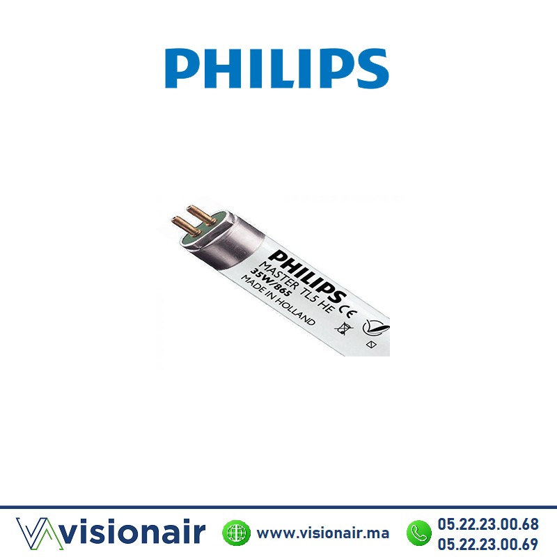 [TL5HE21W865] Tube fluorescent PHILIPS MASTER TL5 HE 21W 6500°K