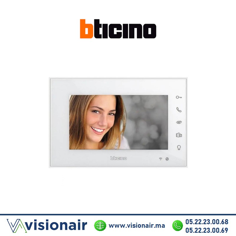[BT332851] Moniteur vidéophone BTICINO écran 7"connecté 332851