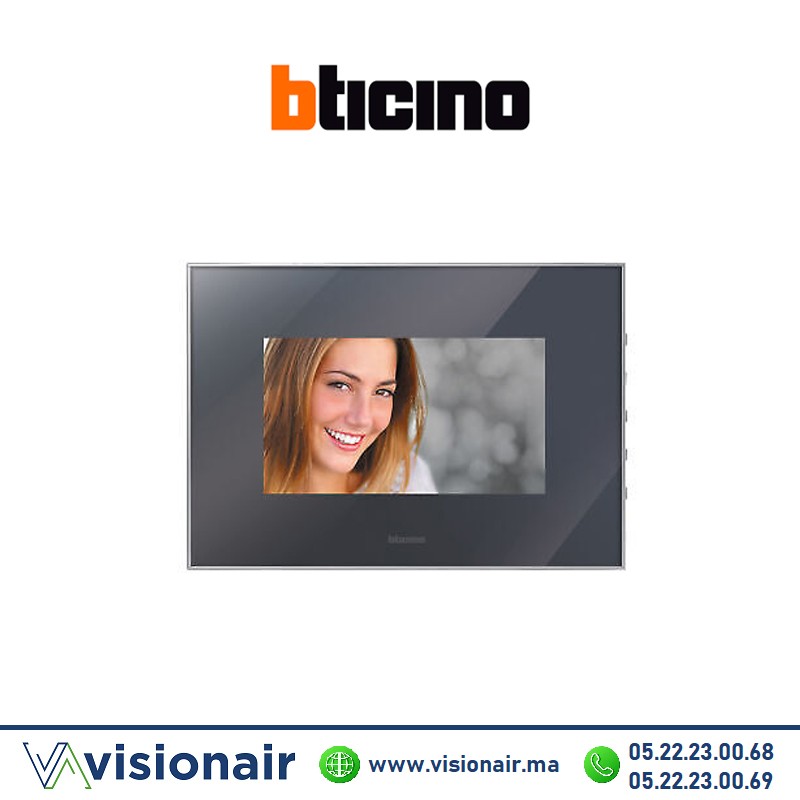 [BT 332353] Moniteur vidéophone BTICINO écran 7" miroir 332353