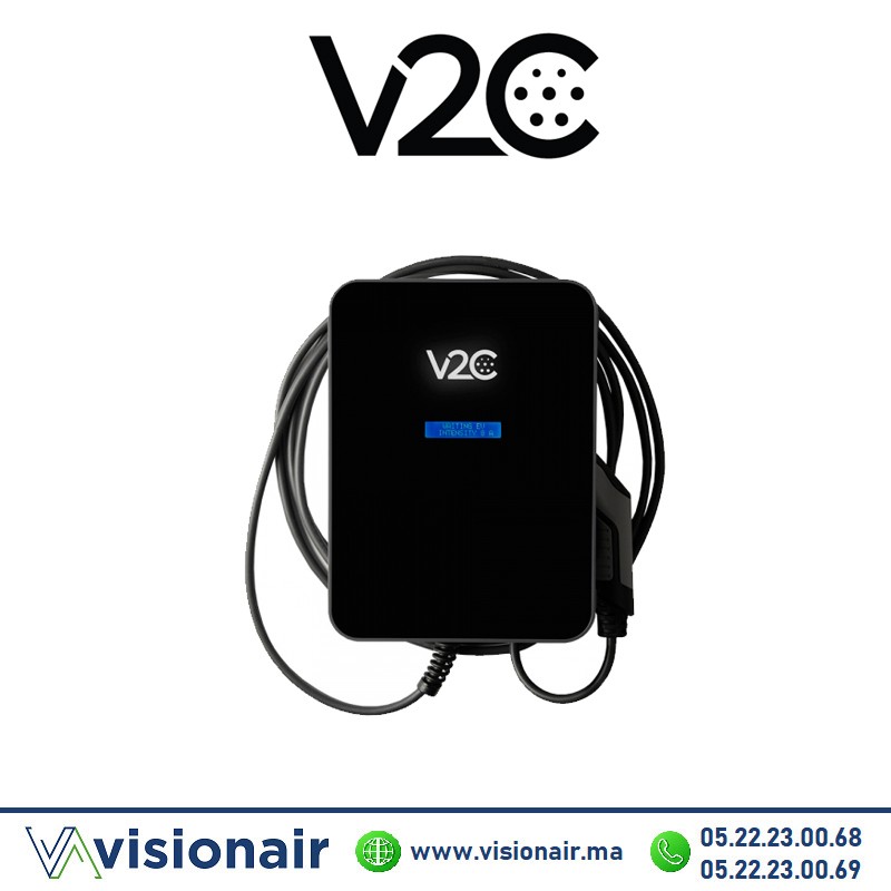 [V2CTR7] Borne de recharge V2C Trydan 7,4KW Wi-Fi & Bluetooth V2CTR7