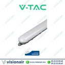 [VT1248-SKU6201] Réglette étanche V-TAC 36W 120cm 6000°K IP65 VT1248-SKU6201