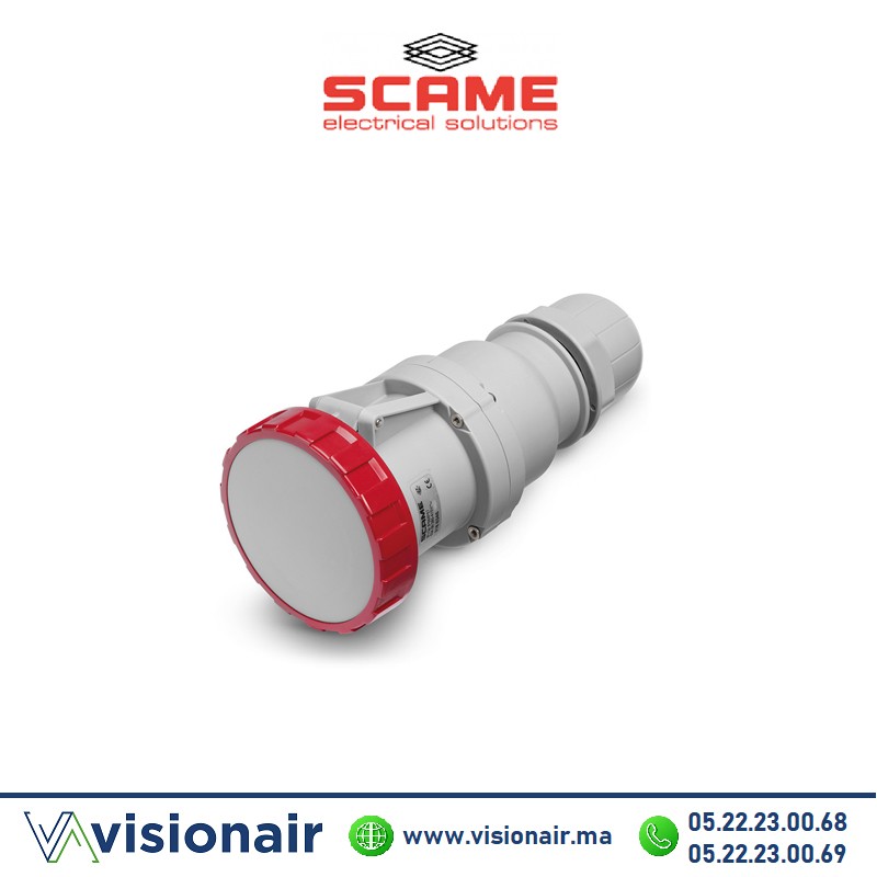 [318.12547] Prise mobile SCAME 3P+N+T 125A 345-415V IP66/IP67/IP69