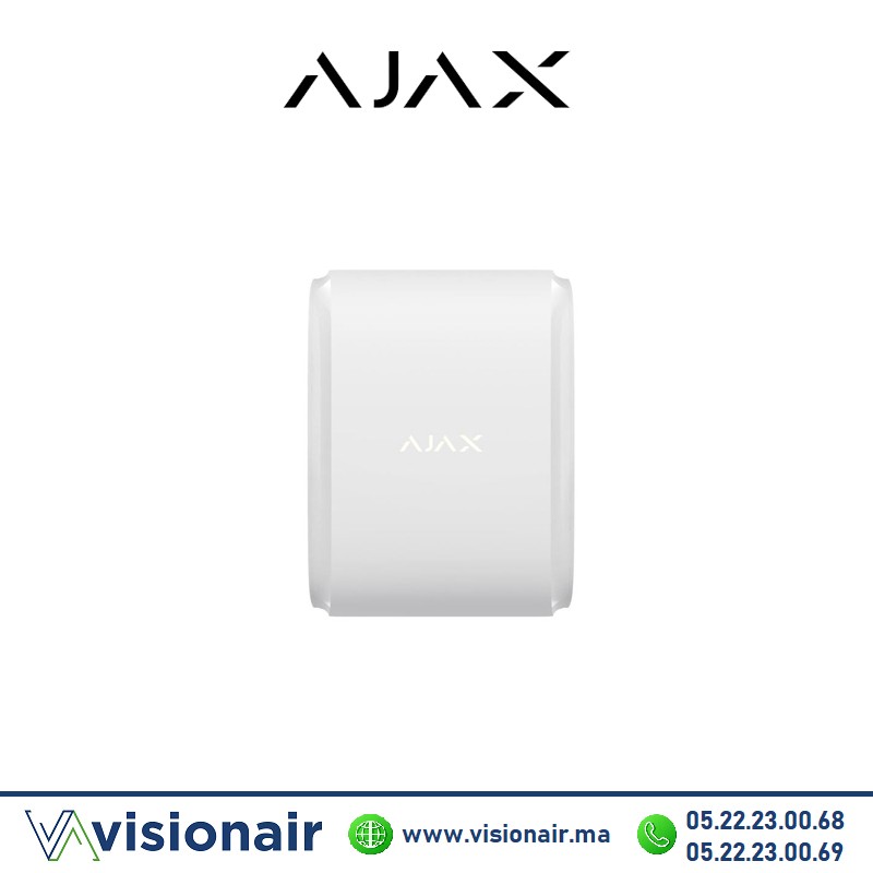 [AJ47079.81.WH2] Détecteur de mouvement bidirectionnelle Ajax sans fil  blanc