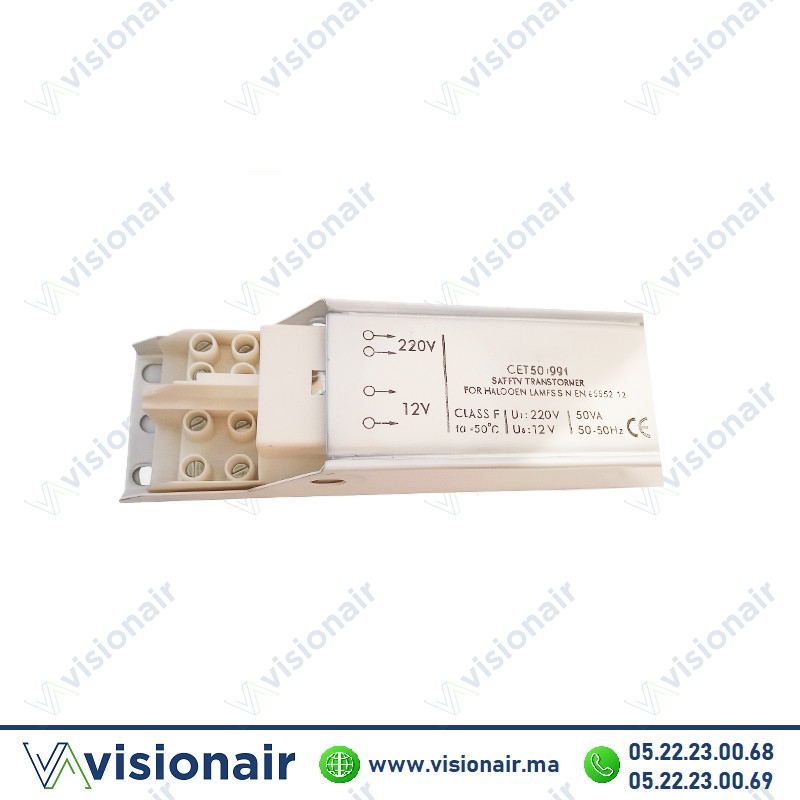 [TR-12V] Transformateur 12V Ferromagnétique Gâche électrique