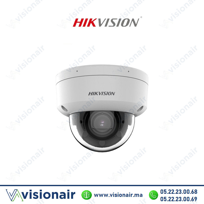 [DS-2CD2763G2-LIZS2U] Caméra IP HIKVISION dôme Varif Mot 6MP Smart Hybrid Light AcuSense Audio DS-2CD2763G2-LIZS2U