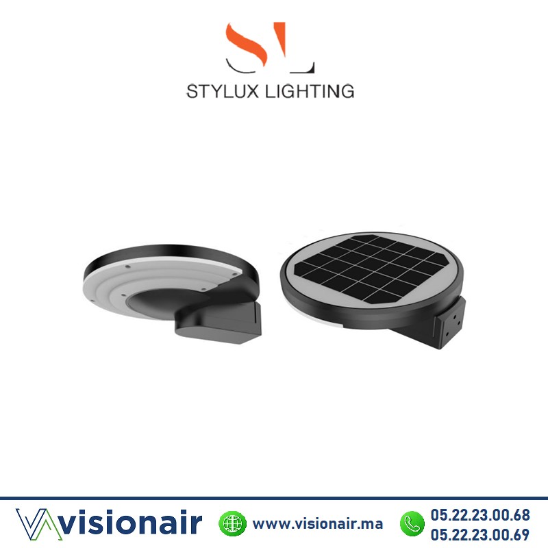 [STYL60PVSRL3N28D] Appliques LED solaire Stylux 4000°K IP65